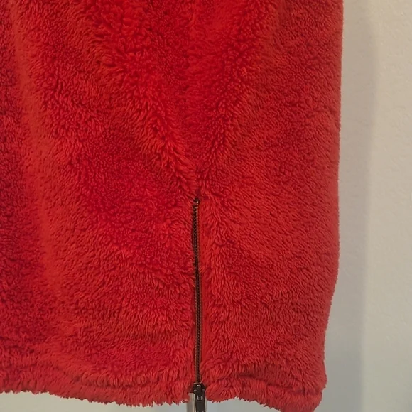 Lauren James Women's Vibrant Red Teddy Jacket - Picture 4 of 6